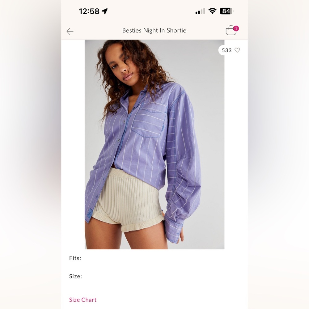 Intimately free people shorts